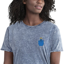 Load image into Gallery viewer, Chi Beanie Denim T-Shirt