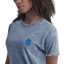 Load image into Gallery viewer, Chi Beanie Denim T-Shirt