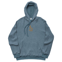 Load image into Gallery viewer, The Snail. Unisex Sueded Fleece Hoodie
